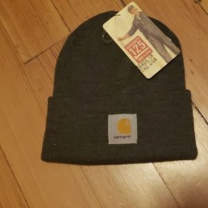 NWT Carhartt dark gray beanie